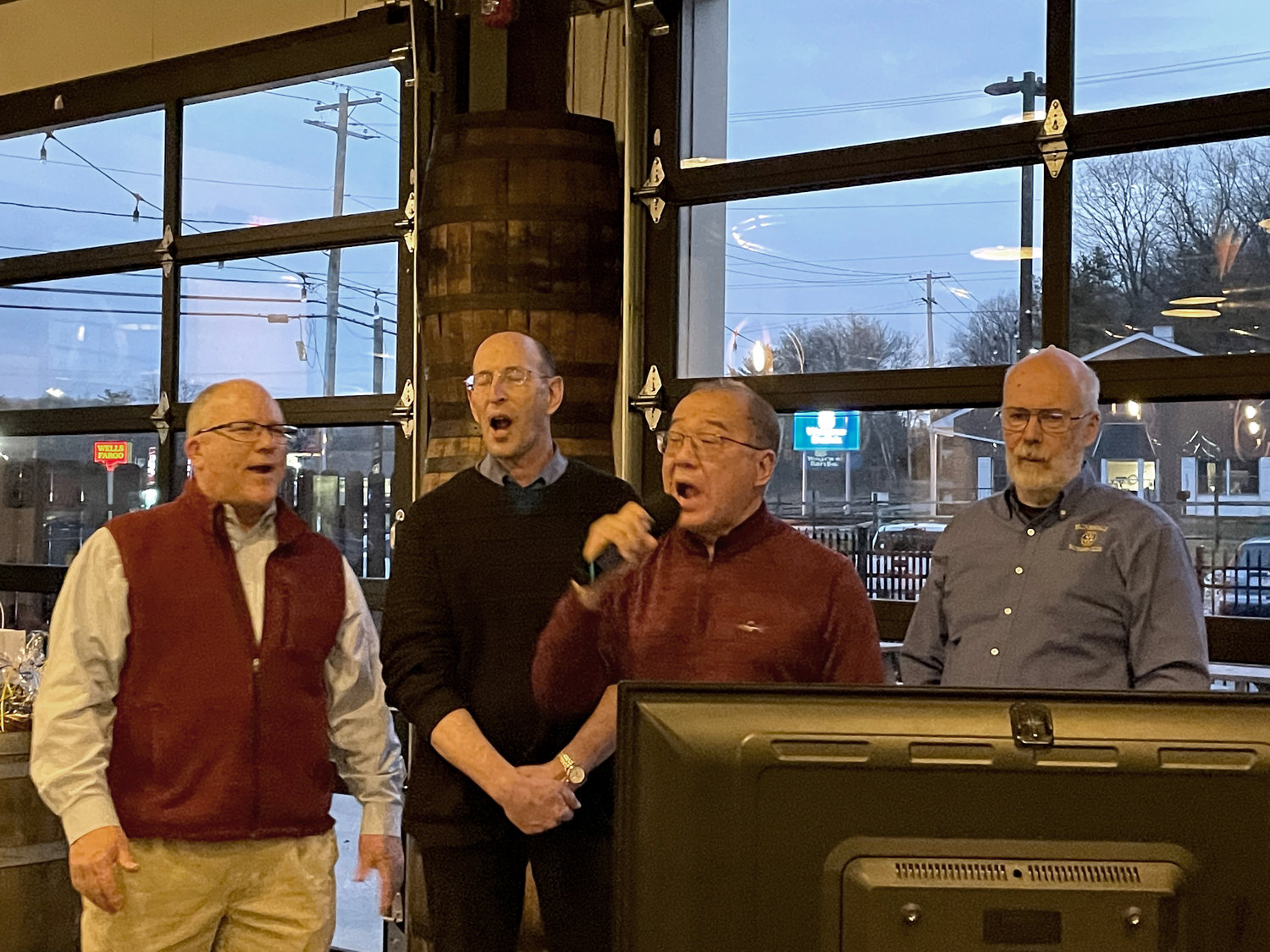 A karaoke fundraiser for Ukrainian refugees was held April 4 at the Wallenpaupack Brewery in Hawley. ....